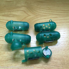 5 DINSMORES 1/2OZ MAGGOT FEDDER DUAL SWIM FEEDERS CARP MATCH FISHING TACKLE