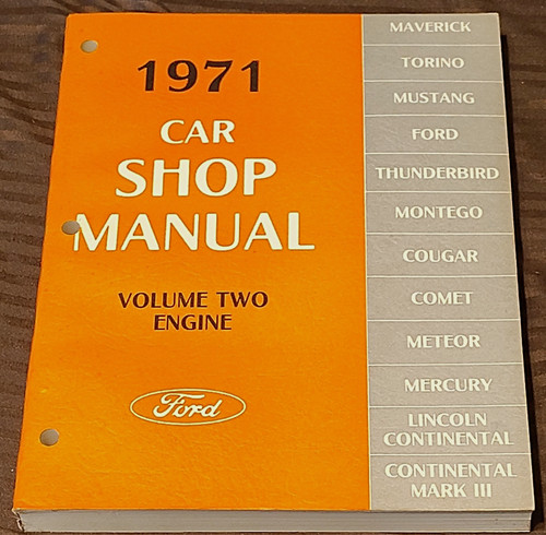Ford 1971 car - 1971, vol