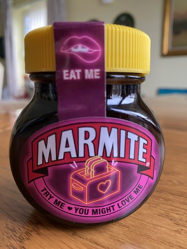 Marmite eat try - eat,