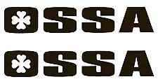 Ossa trials sticker - sticker, twinshock