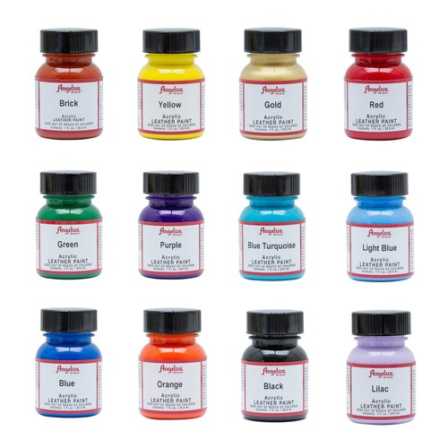 Angelus acrylic leather paint - acrylic,