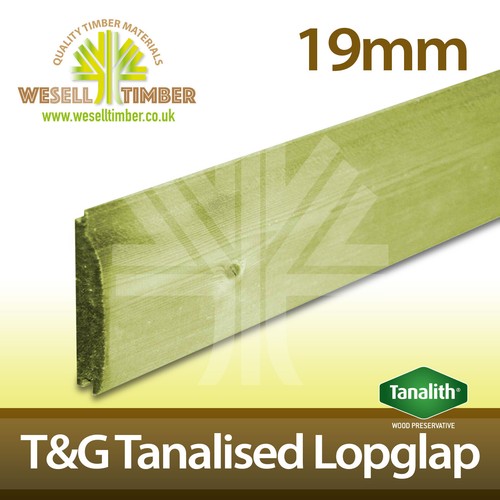 19mm tanalised loglap - 19mm,