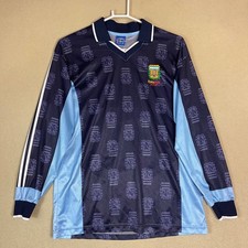 Vintage Argentina Soccer Jersey 2002 Korea Japan Long Sleeve Football Mens M