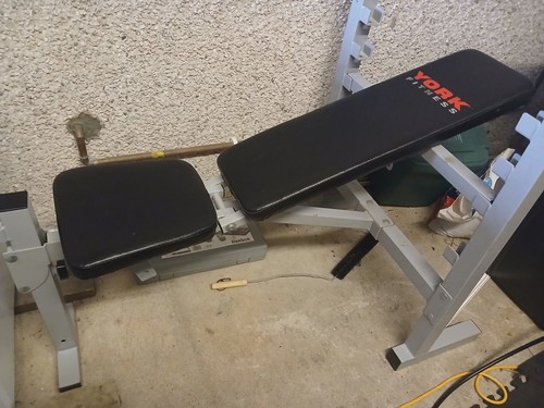 York weight bench used - weight, bench,used,good