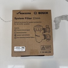 Worcester Greenstar Magnetic System Filter 22mm MPN 7733600236 NEW