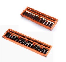 Soroban Abacus Wooden dedicated Beads Classic Ancient Calculator 13/17rows