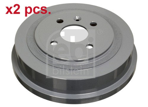 Pcs rear brake - x2, x2