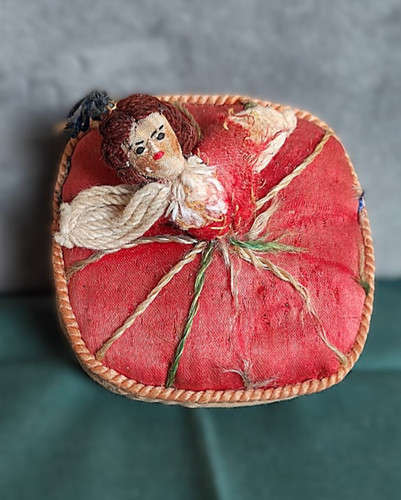 Vintage antique half doll - antique,