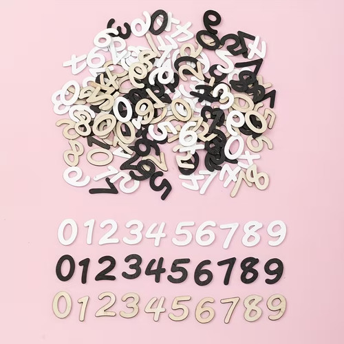 200pcs wooden letters - 200pcs,