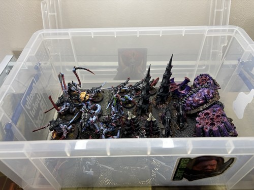 Tyranid army painted - army,