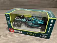 Burago Aston Martin AMR23 - 2023 - #14 Fernando Alonso  1:43 DIECAST MODEL F1