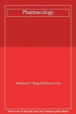 Pharmacology By Humphrey P. Rang, M.Maureen Dale. 9780443041105