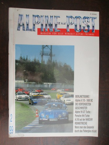Alpine post 1999 magazine - alpine, 2/1999
