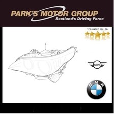 BMW Genuine Headlamp N/S Not