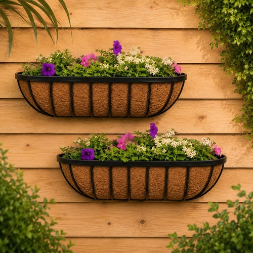 Wall trough planters coco - planters, &