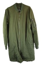 ZARA MAN Green Bomber Coat