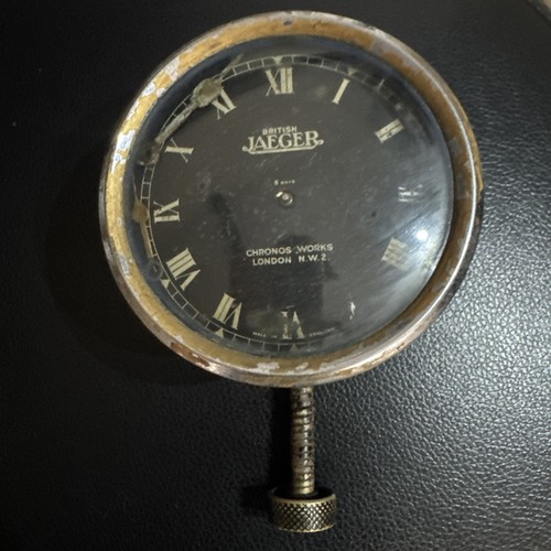 British jaeger car clock - car,