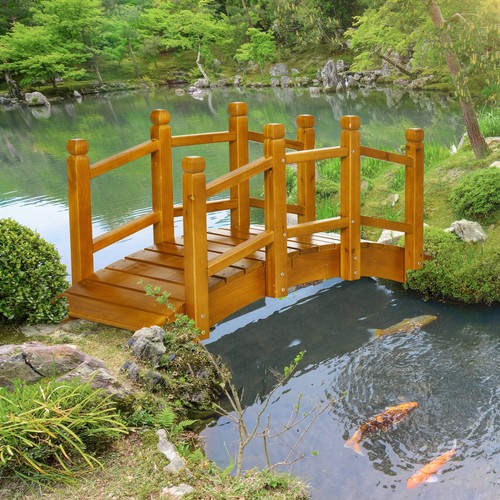 Outsunny garden bridge - garden,