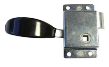 1 Slam Lock Latch Left Hand Zinc Plated Plant On Trailer Horsebox Camper