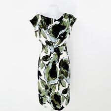 Max Mara Silk Dress UK 12 Spring Cowl Neck Occasion Wear Autumn Winter Wedding