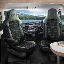 TAILORED SEAT COVERS For FIAT DUCATO CAMPER VAN 2014 - 2025 JACQUARD