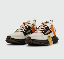 REEBOK Unisex Zig Kinetica Edge Alabaster Orange Pink Trainers BNWT