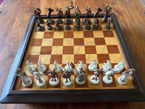Rare hand painted - hand-painted, pewter
