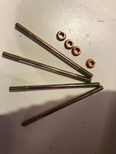 4 x cylinder head bolts & nuts Compatible with Quadzilla apache dolphin 100cc