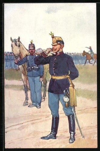 Artist postcard ludwig - ludwig, koch
