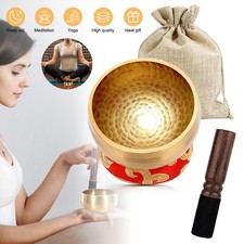 Large Tibetan Singing Bowl Set