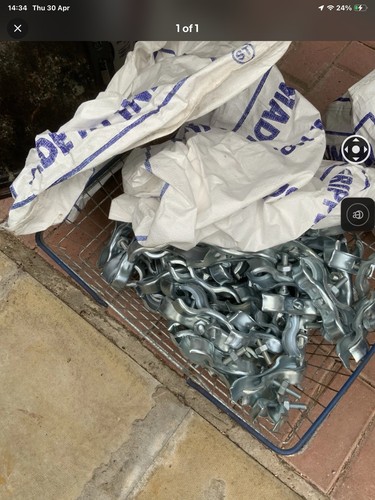 Clips for heras fence - x,