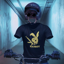 Playboy Bad Boy Gold Bunny T