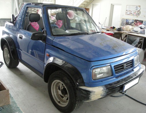 Large fender flares wheel