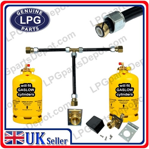 Dual gas cylinder lpg refill - gas,