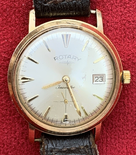 Vintage rotary incabloc gold - vintage,
