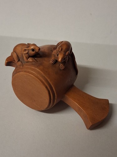 Boxwood hand carved - , mouse