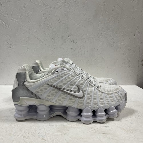 Nike shox white silver size - shox, tl