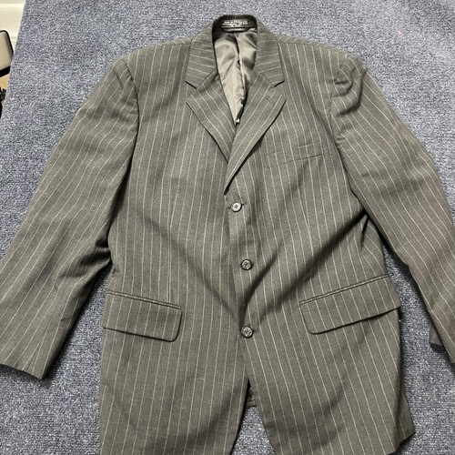 Pinstripe blazer mens - pinstripe, large