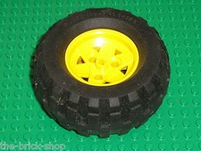 LEGO TECHNIC Yellow wheel 41896 & tyre 81.6 x 38 R - 45982 / 8455 8069 8265
