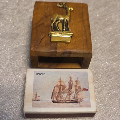 Antique wooden match - antique, striker