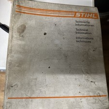 Stihl Workshop Manuals Genuine