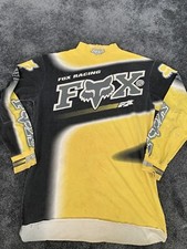 Jeremy McGrath 90 S Fox ? Motocross Jersey Used Size Large