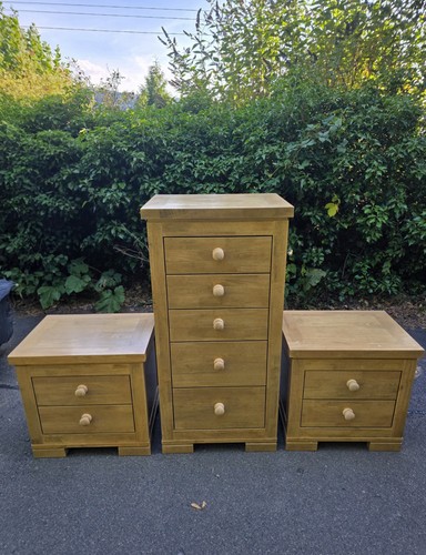 Oak bedroom drawer - bedroom,