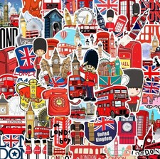 10 X London England Stickers | USA | United Kingdom | Big Ben | UK SELLER
