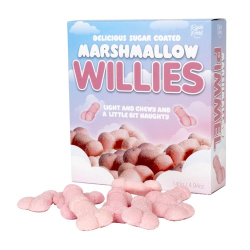 Marshmallow willies sweets - willies,