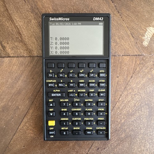 Swissmicros dm42 rpn - swissmicros,