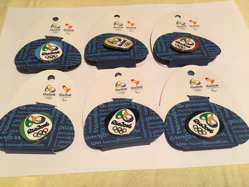 Rio 2016 olympics pin badges - pin,