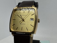 Vintage Gents Sandoz Dress Watch ESA 9362 Circa 1975-1977 Running Accurately
