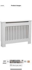Vida Designs White Oak Radiator Cover Arlington Small