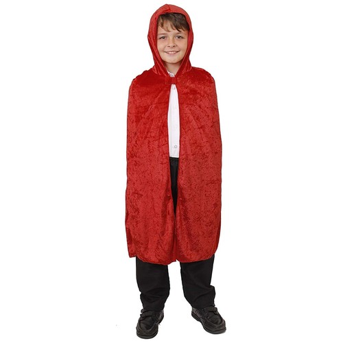 Child red cape - red,